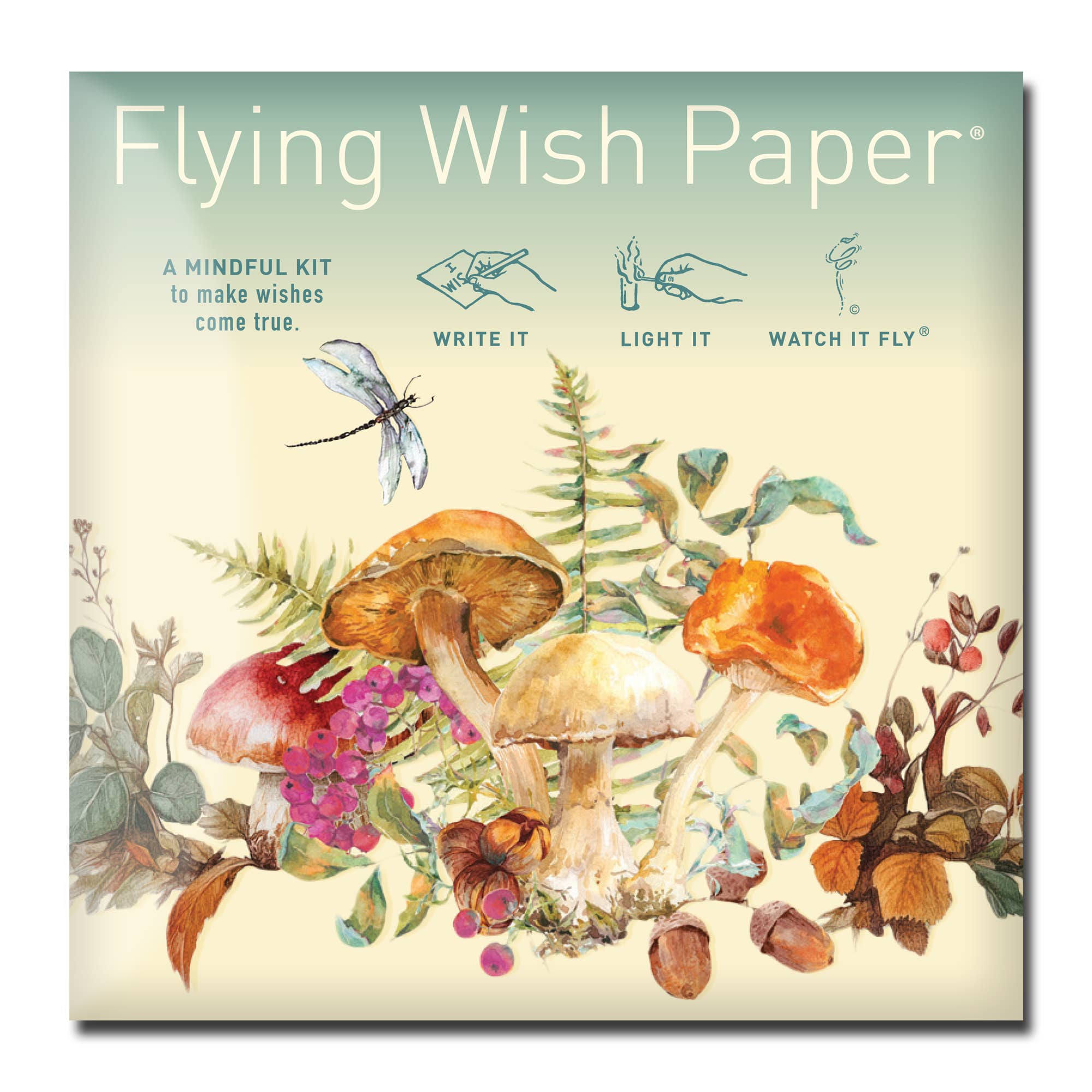 FLYING WISH PAPER ® - BOTANICALS — Flying Wish Paper® Standard Mini WISHING KIT™