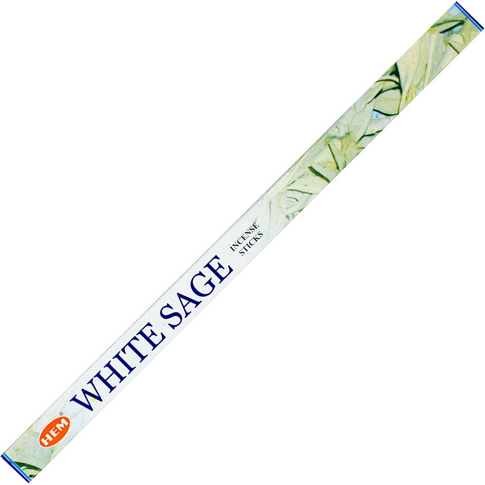 Kheops International - Hem Square Pack Incense 8 Gr White Sage (Pk 25)