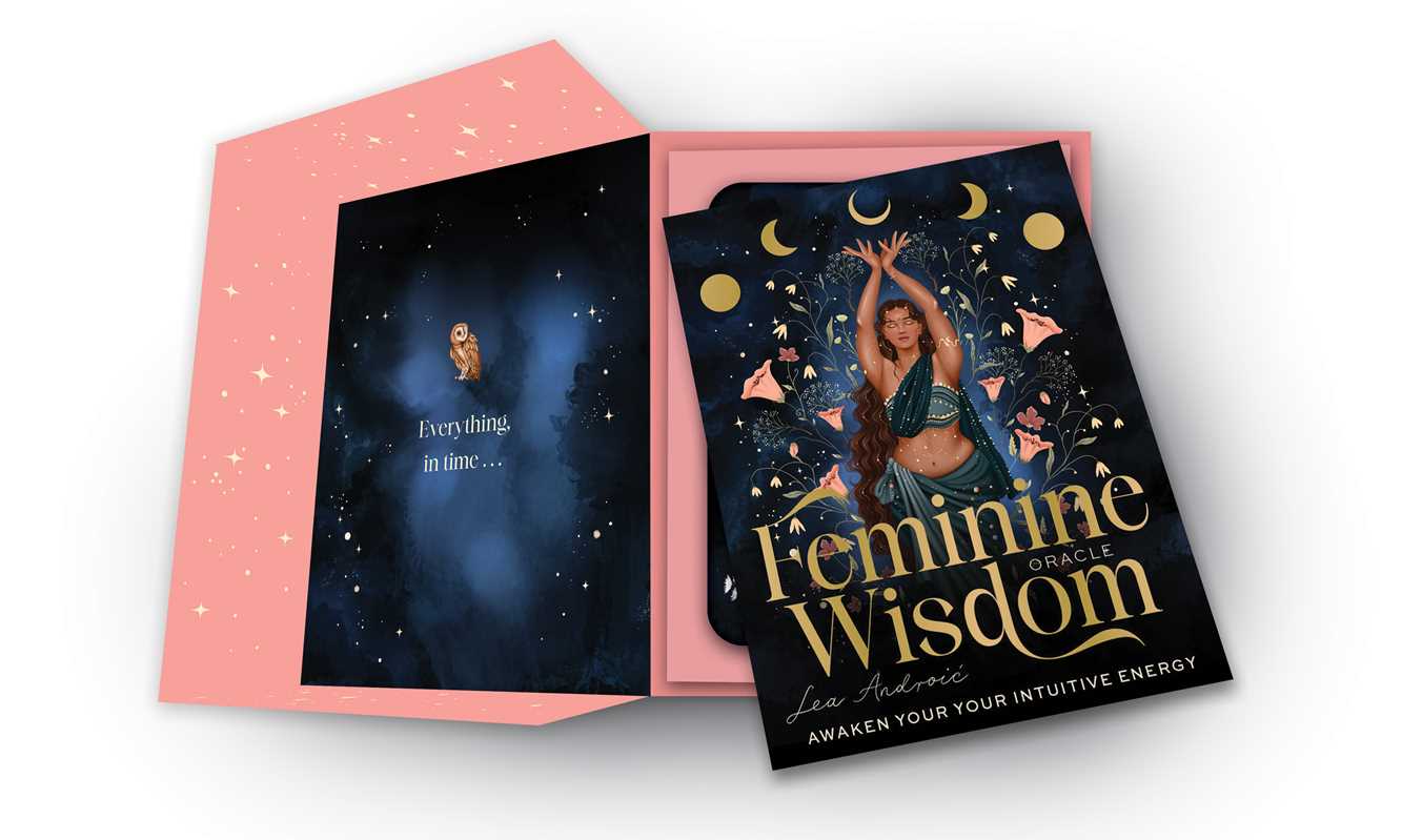 Simon & Schuster - Feminine Wisdom Oracle by Lea  Androic - Flashcards; 96 pages / English