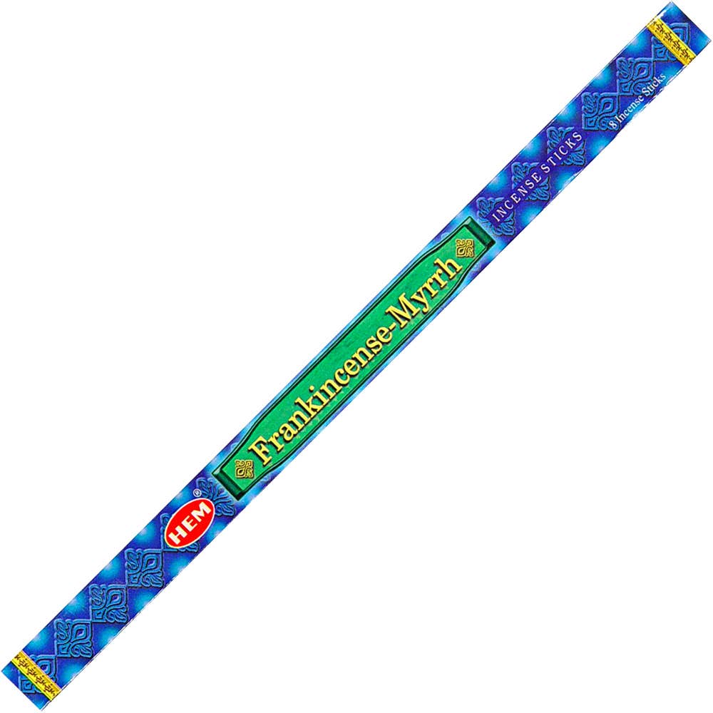 Kheops International - Hem Square Pack Incense 8 Gr Frankincense & Myrrh