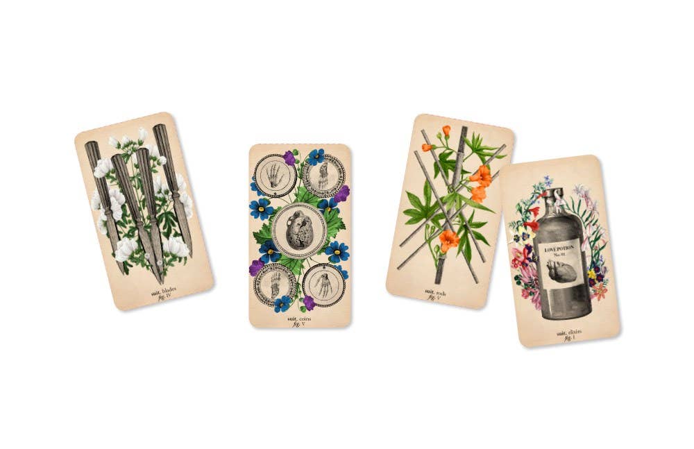 Abrams - Antique Anatomy Tarot Kit