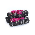 Designs by Deekay Inc. - 'Blossom' Floral White Sage Smudge Stick (4 in.)