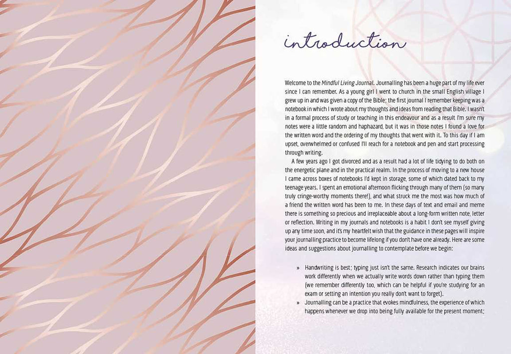 Mindful Living Journal by Katie Rose: Flexibound; 176 pages / English
