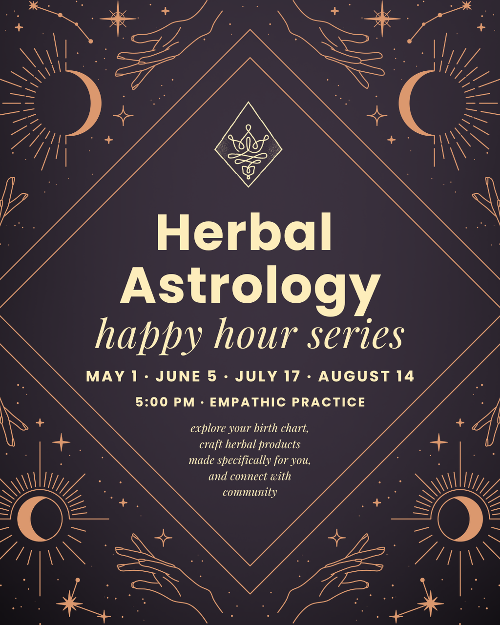 Herbal Astrology Happy Hour Series