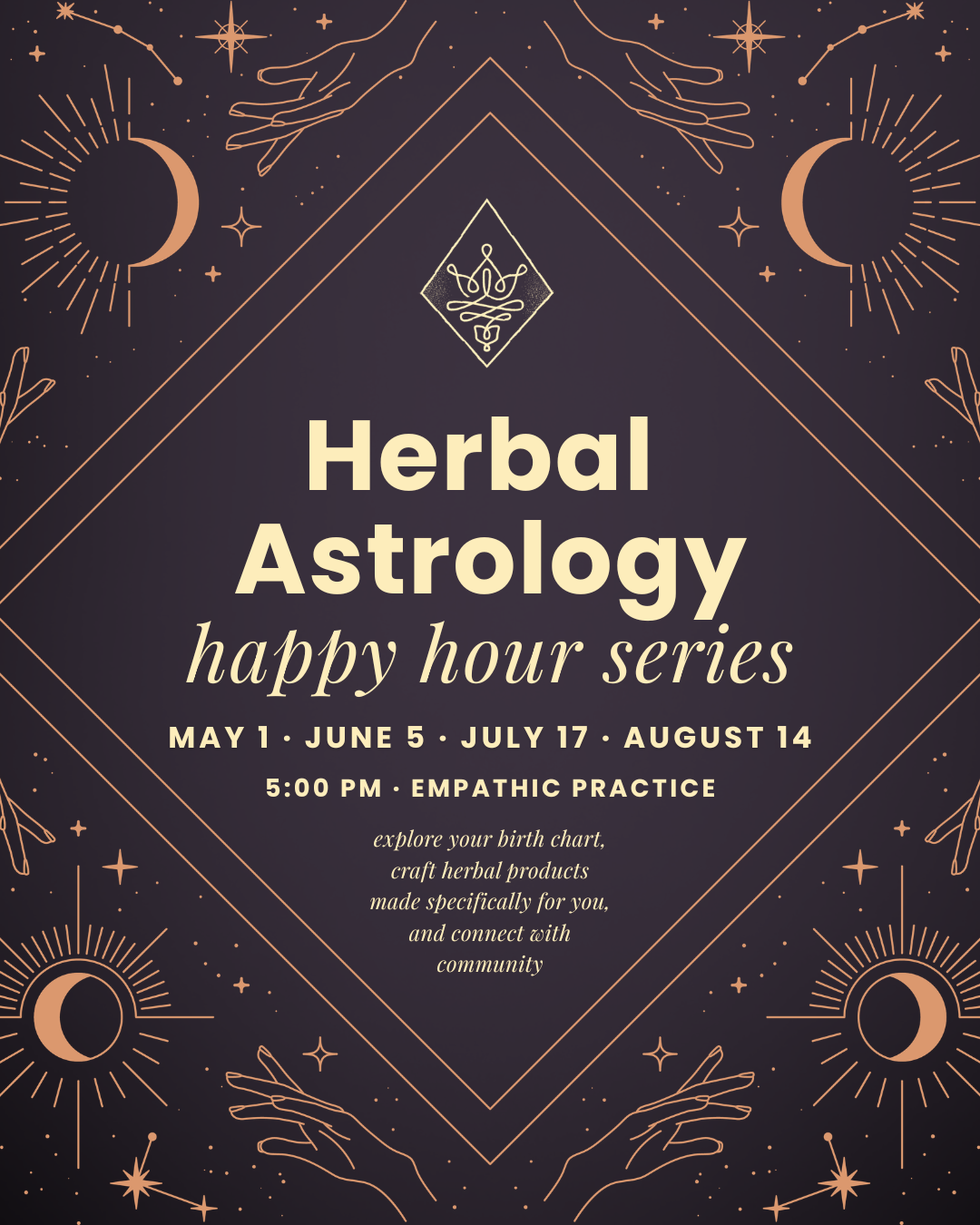 Herbal Astrology Happy Hour Series