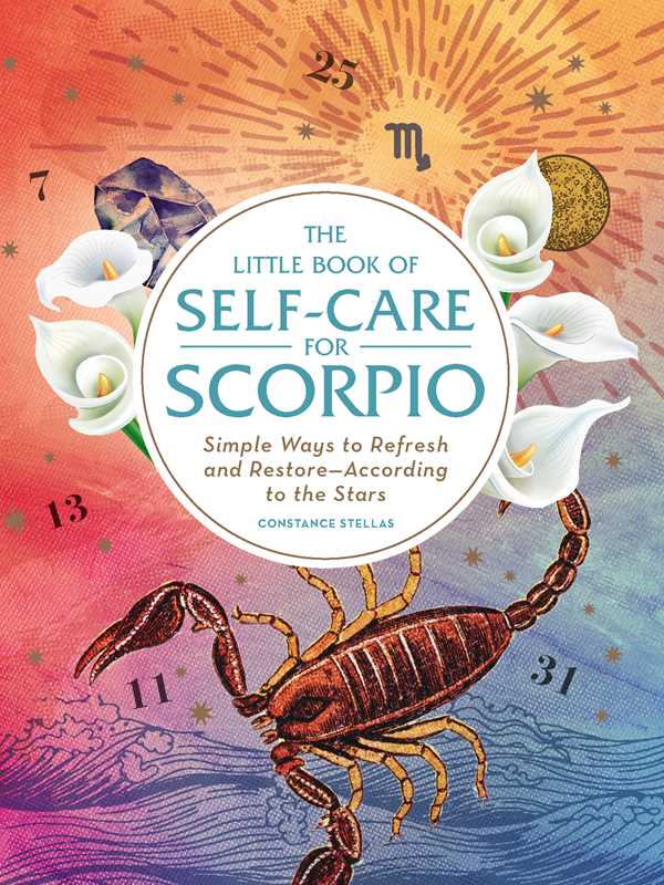 Simon & Schuster - Little Book of Self-Care for Scorpio by Constance   Stellas - Hardcover; 160 pages / English