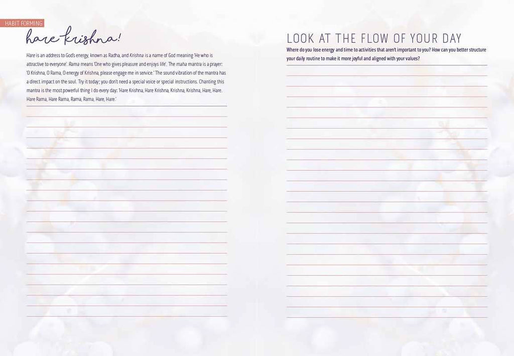 Mindful Living Journal by Katie Rose: Flexibound; 176 pages / English