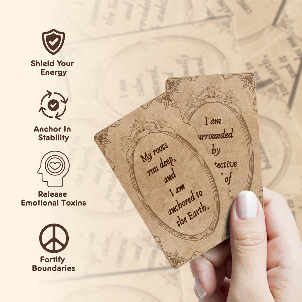 Designs by Deekay Inc. - Protection & Grounding Affirmations Card Deck