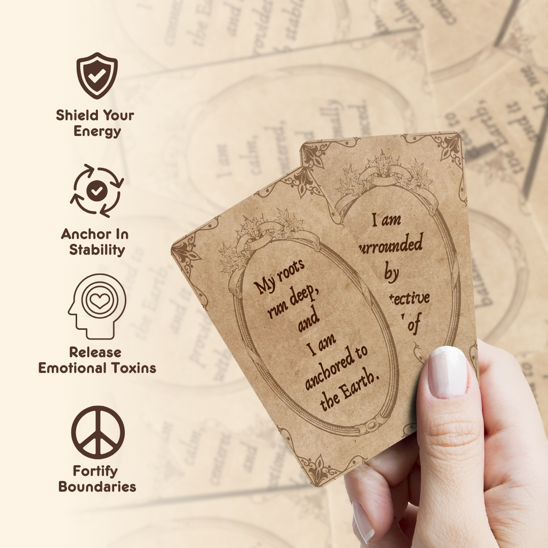 Designs by Deekay Inc. - Protection & Grounding Affirmations Card Deck