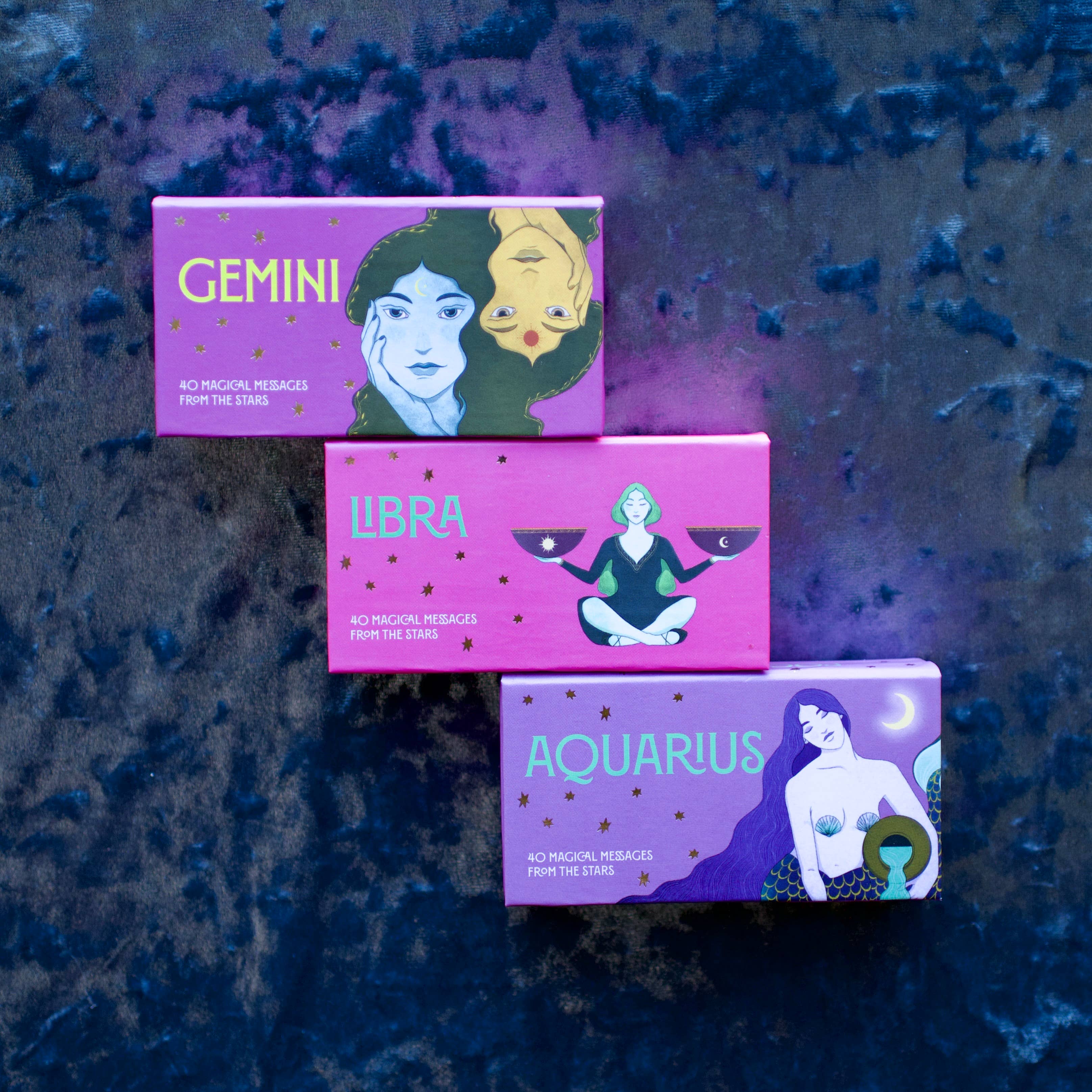 Red Wheel/Weiser LLC - Gemini Pocket Zodiac Cards: 40 Magical Messages