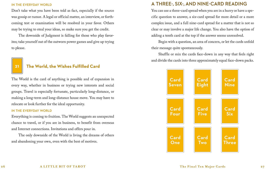 Hachette Book Group - A Little Bit of Tarot by Cassandra Eason