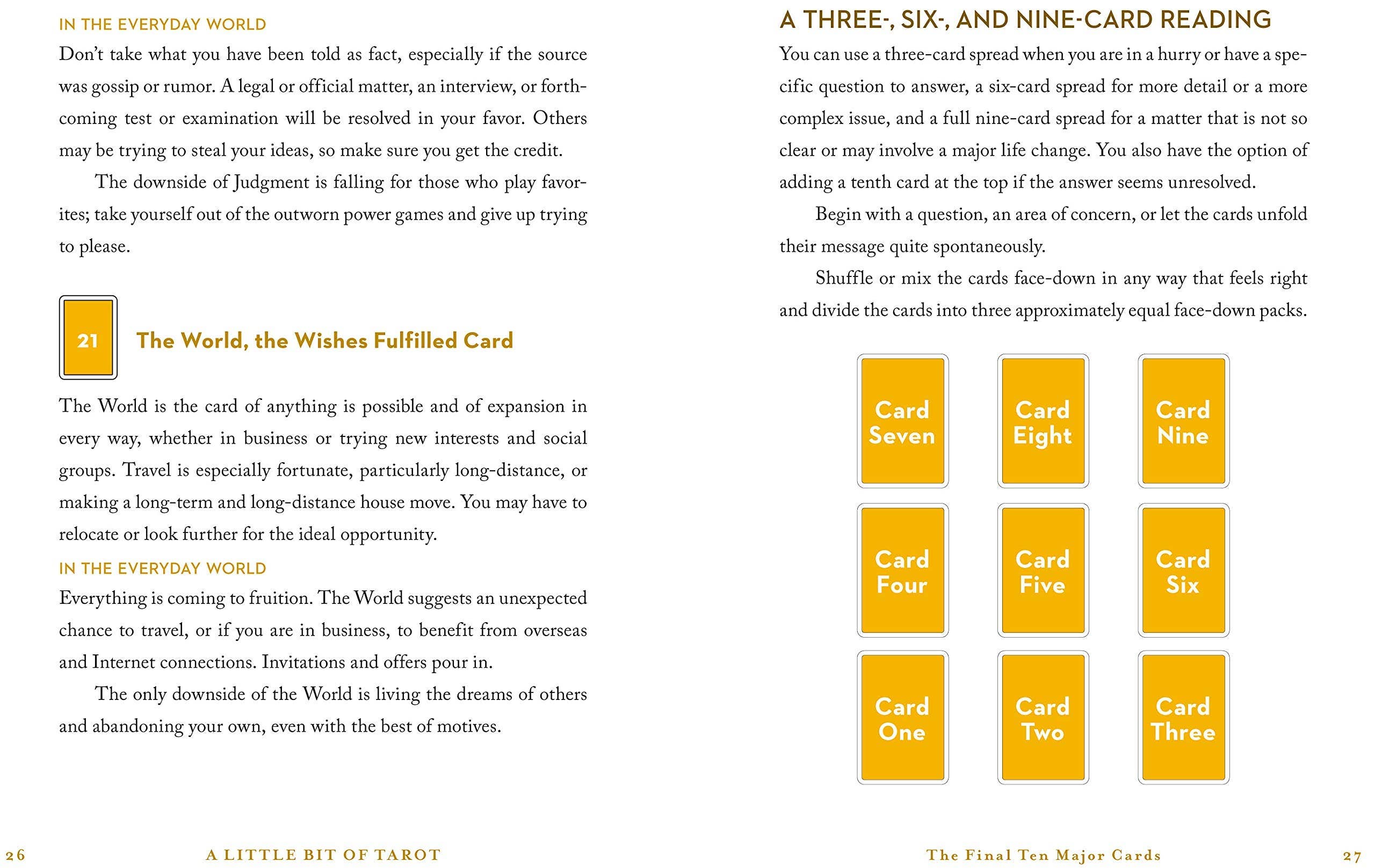 Hachette Book Group - A Little Bit of Tarot by Cassandra Eason
