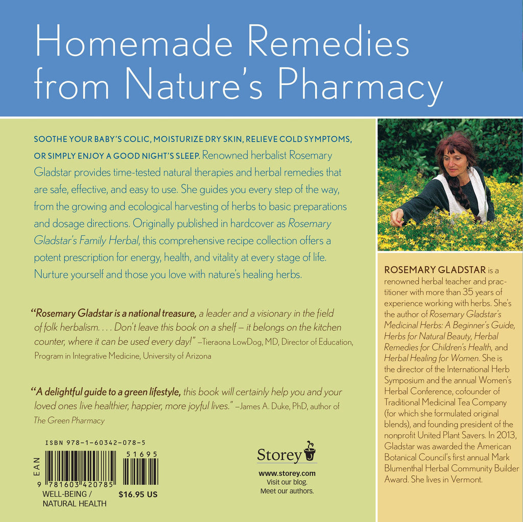 Rosemary Gladstar's Herbal Recipes For Vibrant Health