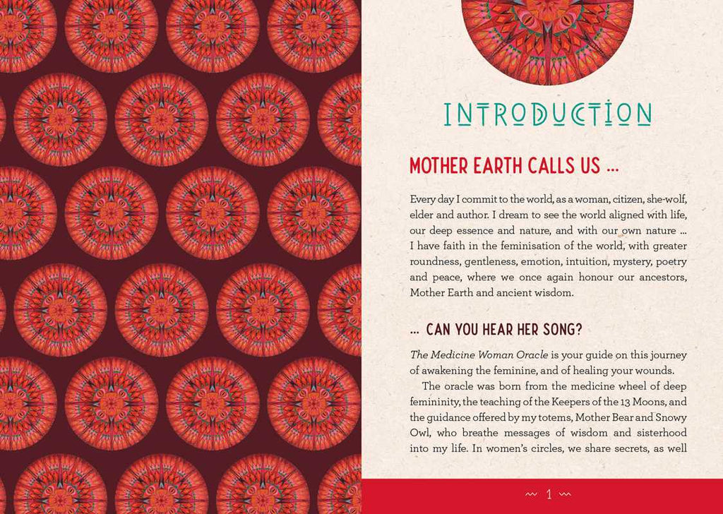 Simon & Schuster - Medicine Woman Oracle by Catherine Maillard - Flashcards; 192 pages / English