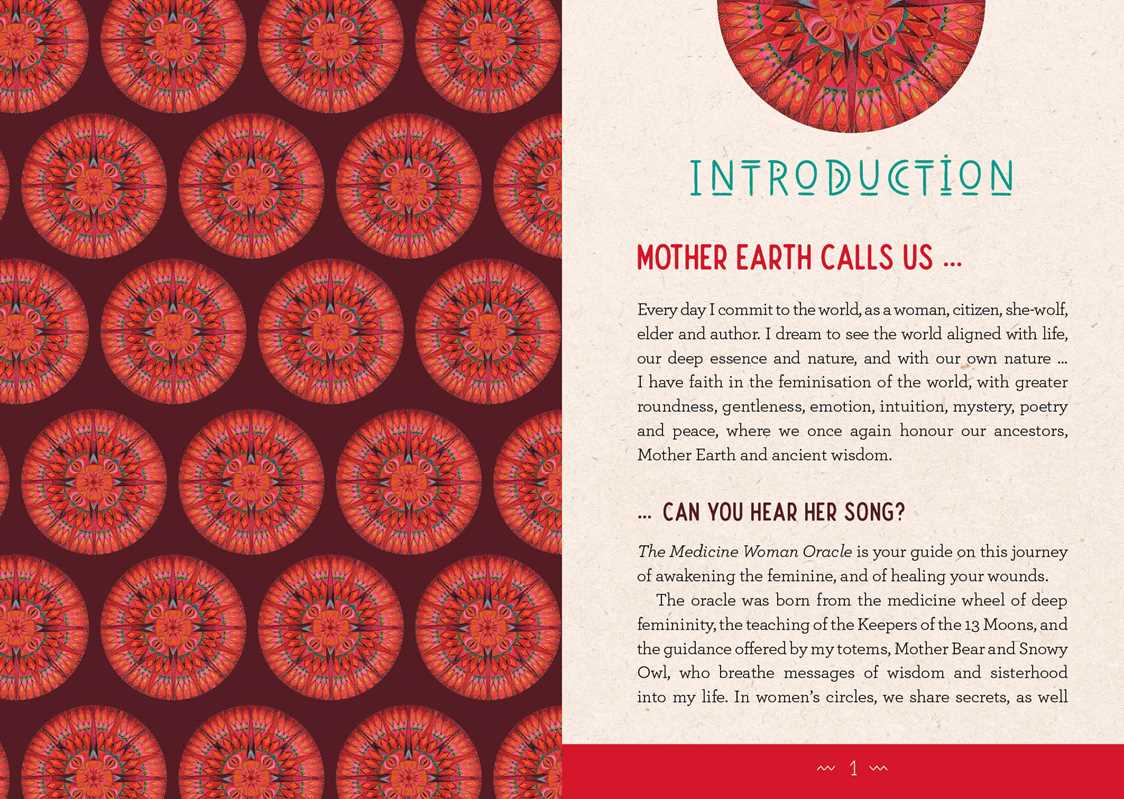 Simon & Schuster - Medicine Woman Oracle by Catherine Maillard - Flashcards; 192 pages / English