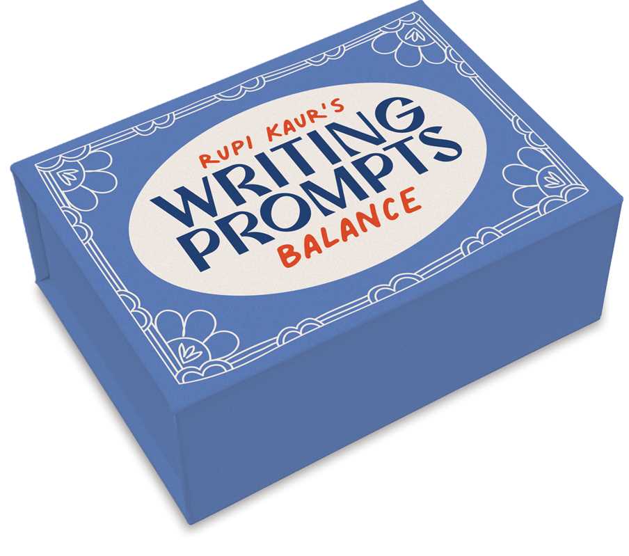 Rupi Kaur's Writing Prompts Balance by Rupi  Kaur: Flashcards; 71 pages / English
