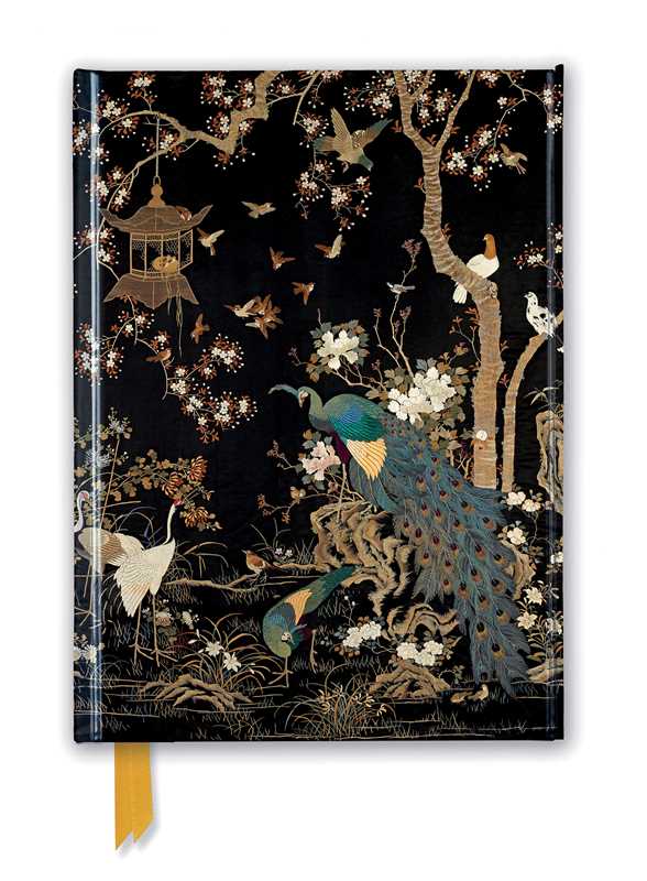 Ashmolean Museum: Embroidered Hanging with Peacock (Foiled Journal) by: Notebook / blank book; 176 pages / English