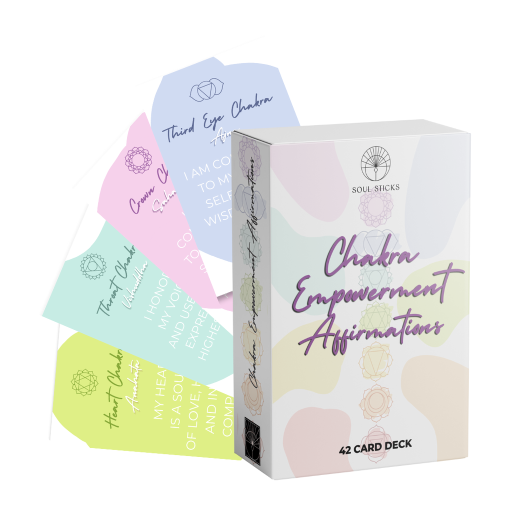 Designs by Deekay Inc. - Chakra Empowerment Affirmations Card Deck