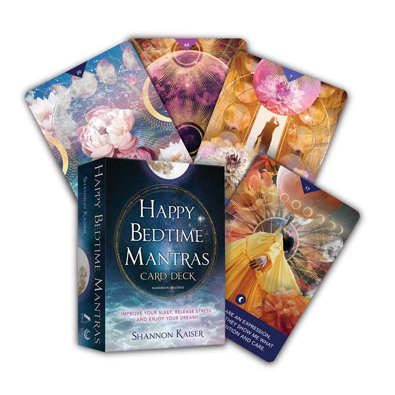 Simon & Schuster - Happy Bedtime Mantras Card Deck by Shannon Kaiser - Flashcards; 144 pages / English
