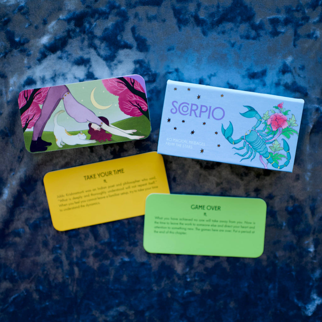 Red Wheel/Weiser LLC - Scorpio Pocket Zodiac Cards: 40 Magical Messages