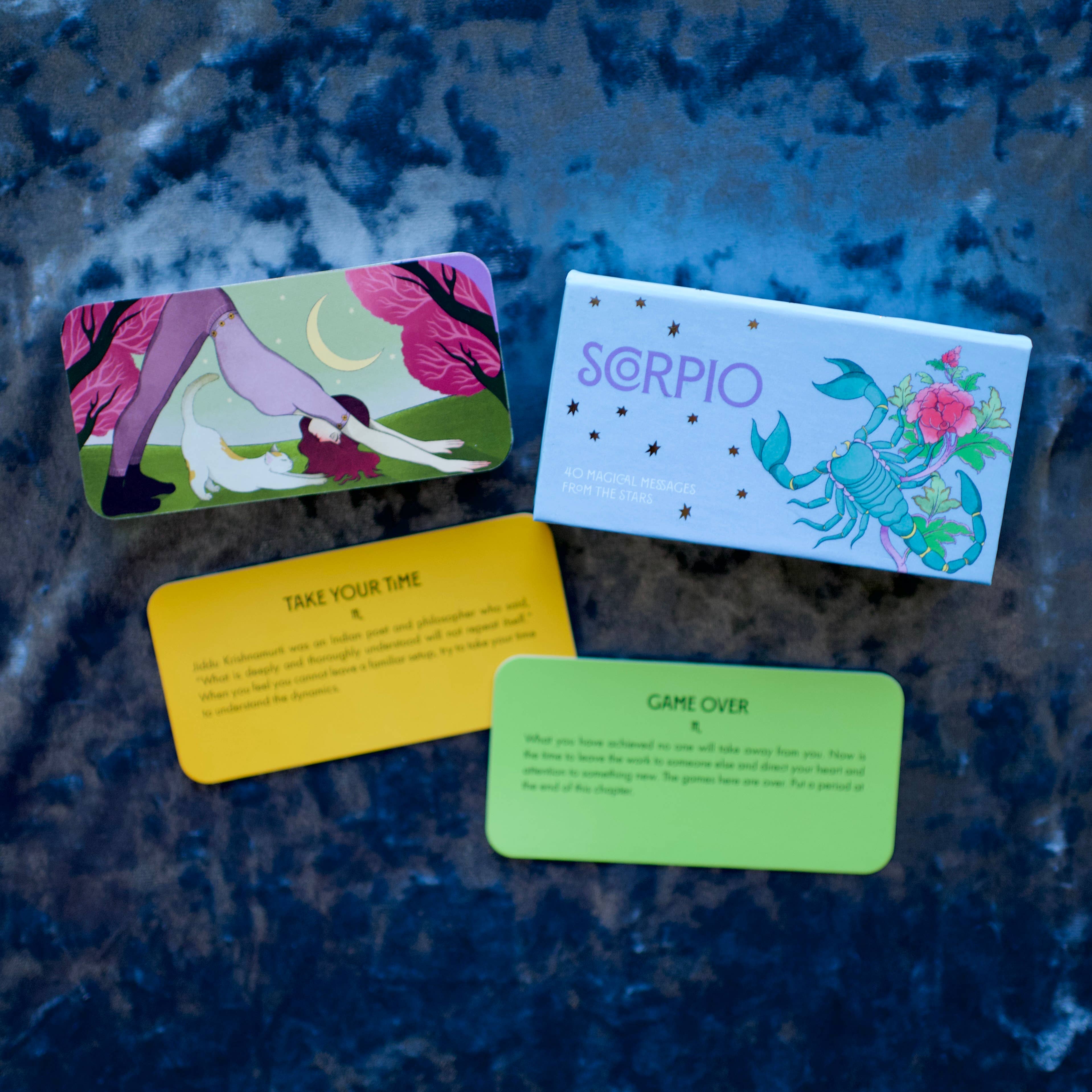 Red Wheel/Weiser LLC - Scorpio Pocket Zodiac Cards: 40 Magical Messages
