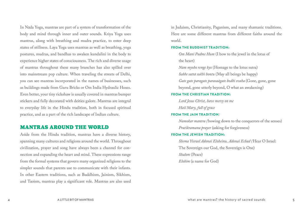 Hachette Book Group - A Little Bit of Mantras by Lily Cushman