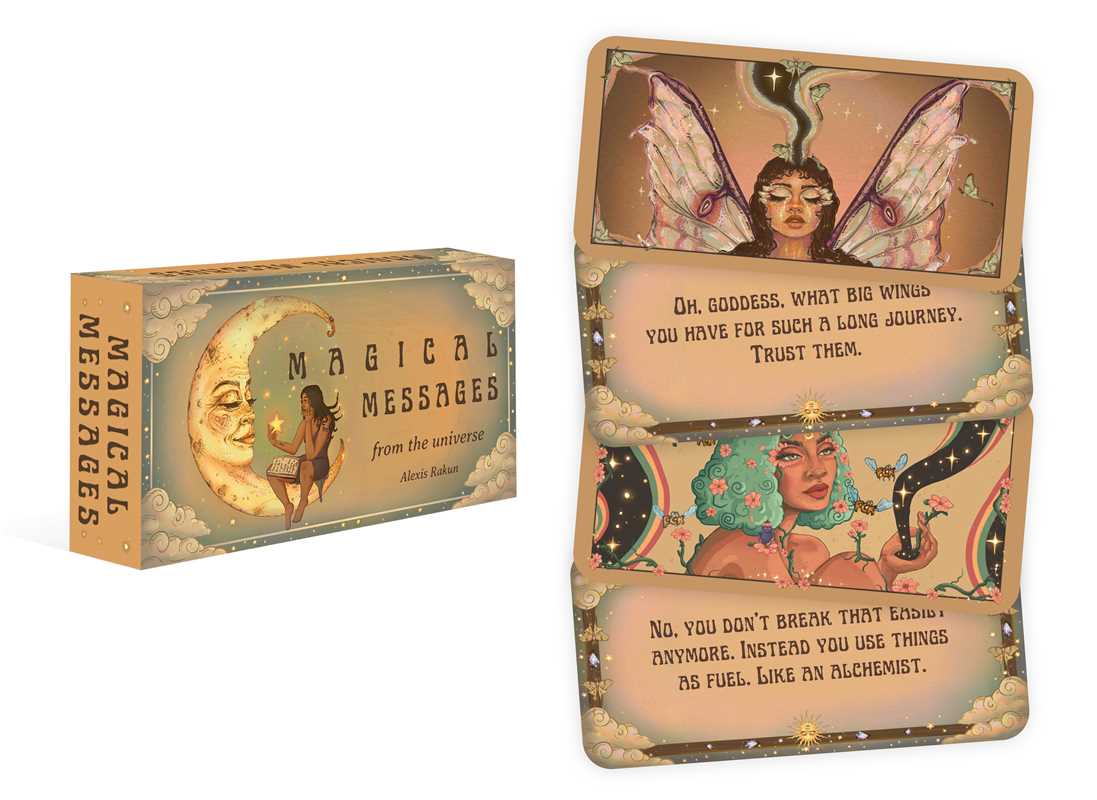 Simon & Schuster - Magical Messages from the Universe by Alexis Rakun - Flashcards; 40 pages / English