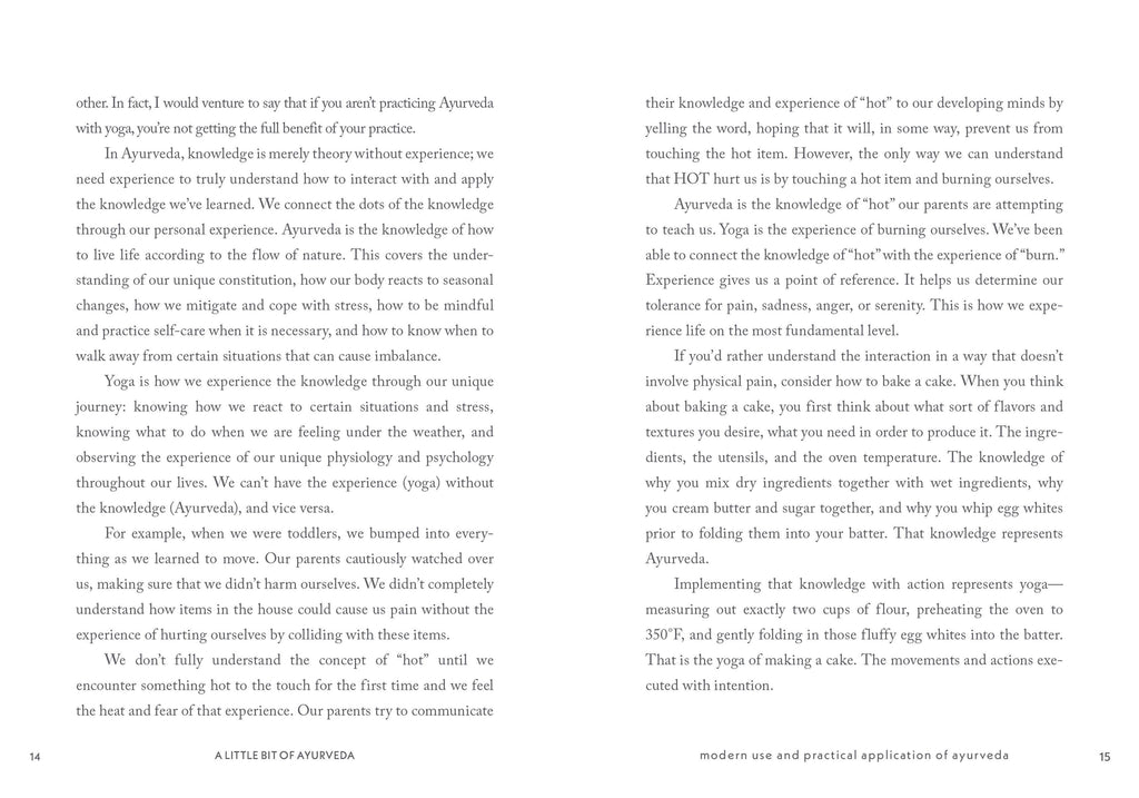 A Little Bit of Ayurveda: An Introduction