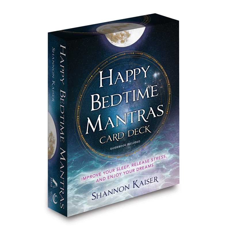 Simon & Schuster - Happy Bedtime Mantras Card Deck by Shannon Kaiser - Flashcards; 144 pages / English