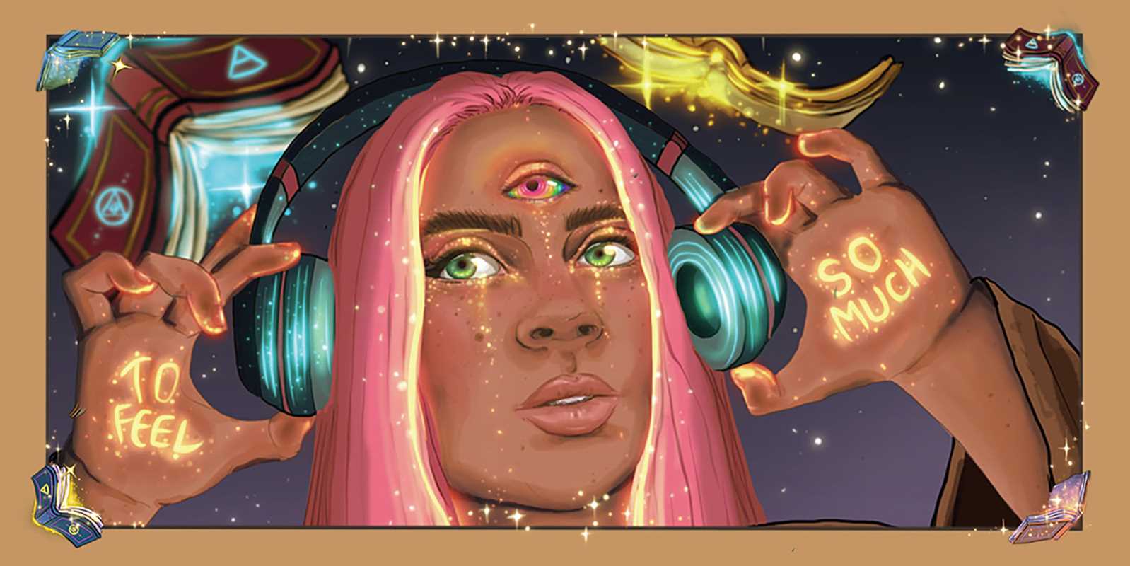 Simon & Schuster - Magical Messages from the Universe by Alexis Rakun - Flashcards; 40 pages / English
