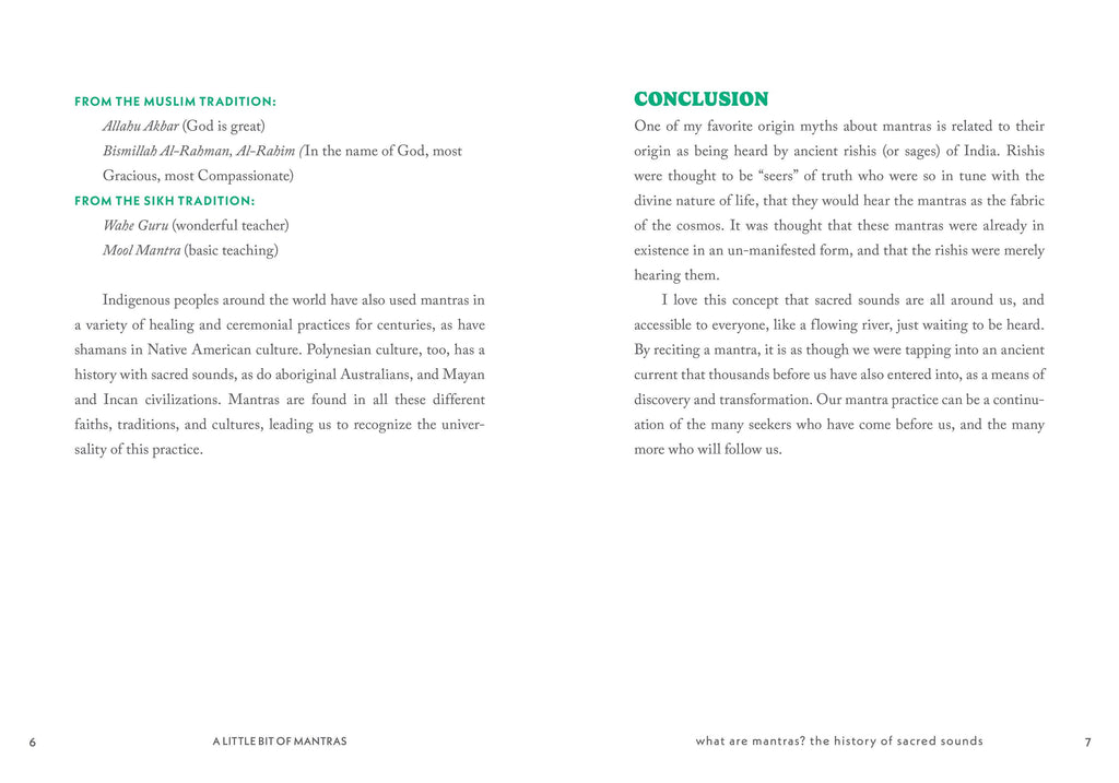 Hachette Book Group - A Little Bit of Mantras by Lily Cushman