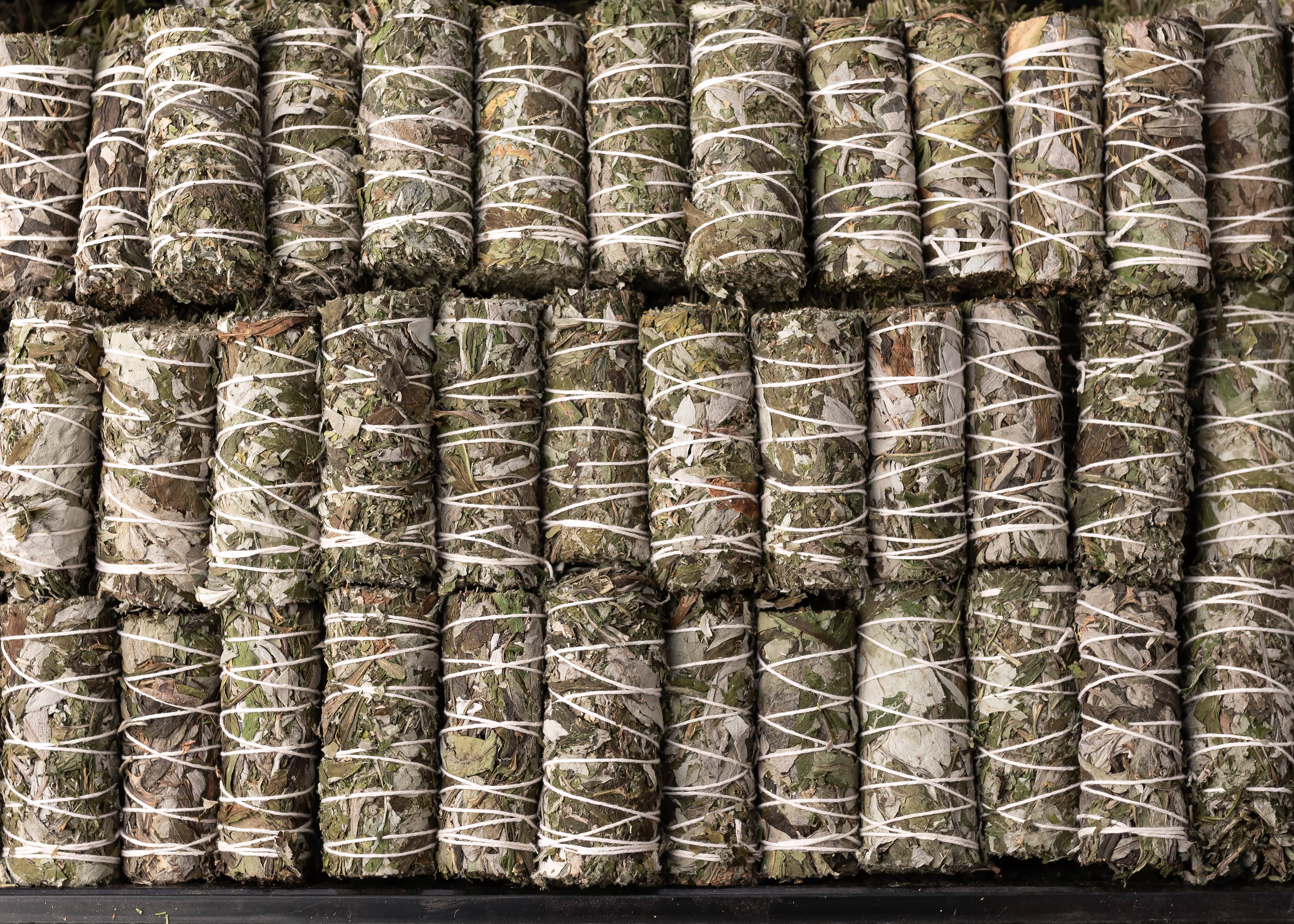 Mugwort Herb Wands