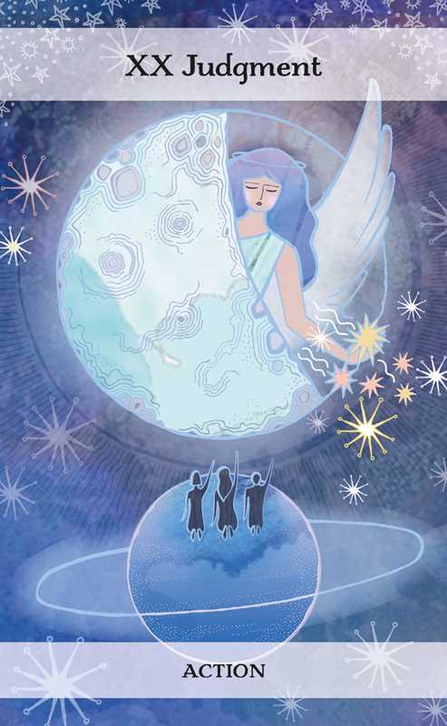 Simon & Schuster - Moon & Stars Tarot by Jayne Wallace - Mixed Media; 64 pages / English