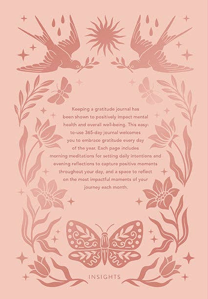 365 Days of Gratitude: A Day & Night Reflection Journal-SALE