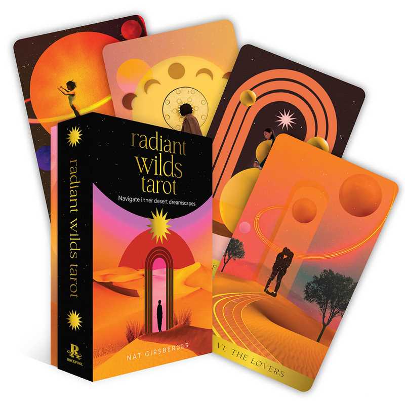Simon & Schuster - Radiant Wilds Tarot by Nat Girsberger - Flashcards; 128 pages / English