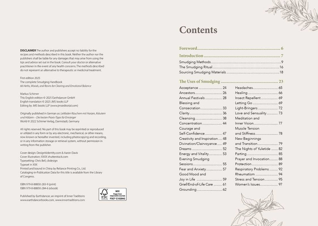 Simon & Schuster - Complete Smudging Handbook by Markus Schirner - Paperback; 176 pages / English
