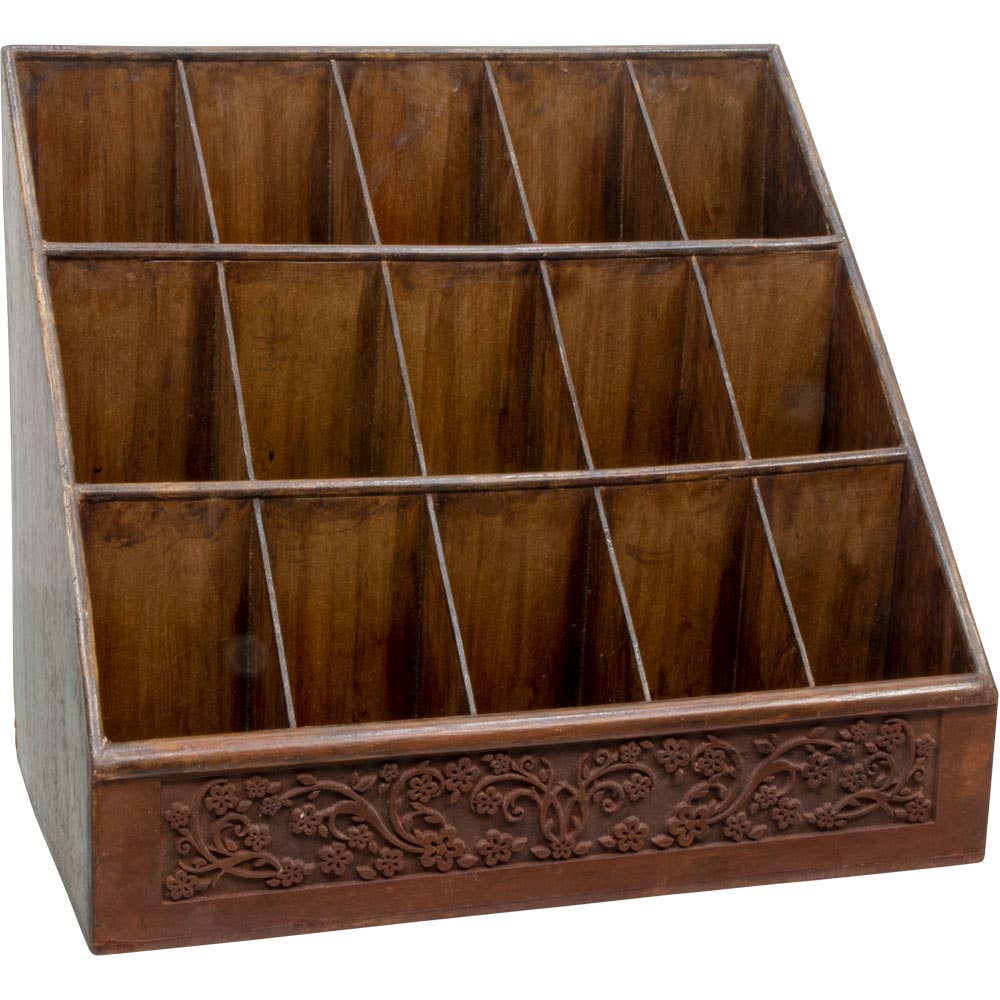 Kheops International - Square Pack Incense Empty Wood Display (Each)