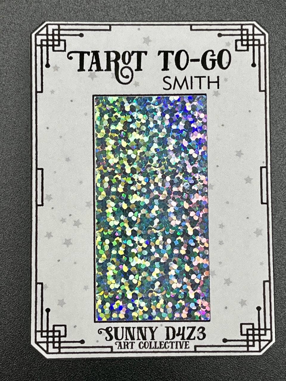 sunny d4z3 art collective - Scratchers- tarot to go white scratch off - 3 card pack - SMITH