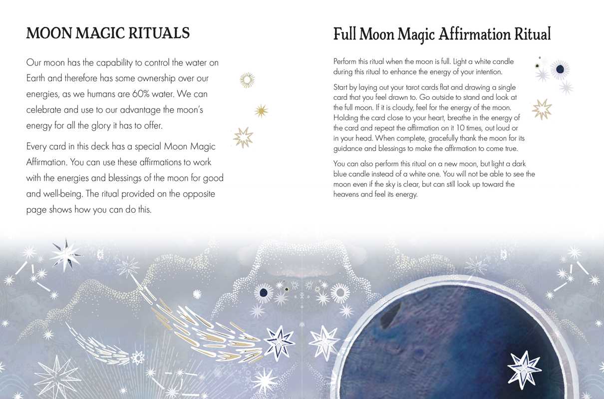 Simon & Schuster - Moon & Stars Tarot by Jayne Wallace - Mixed Media; 64 pages / English