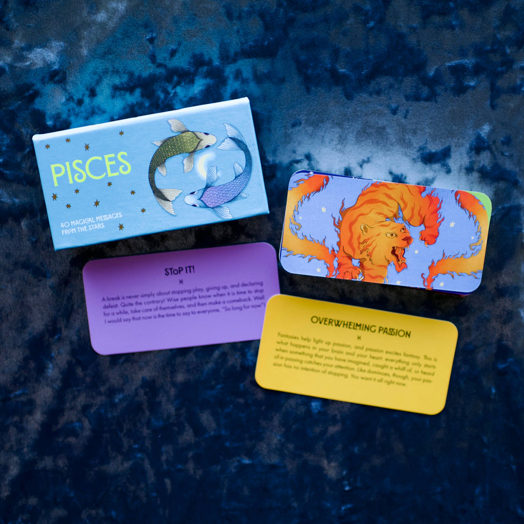 Red Wheel/Weiser LLC - Pisces Pocket Zodiac Cards: 40 Magical Messages