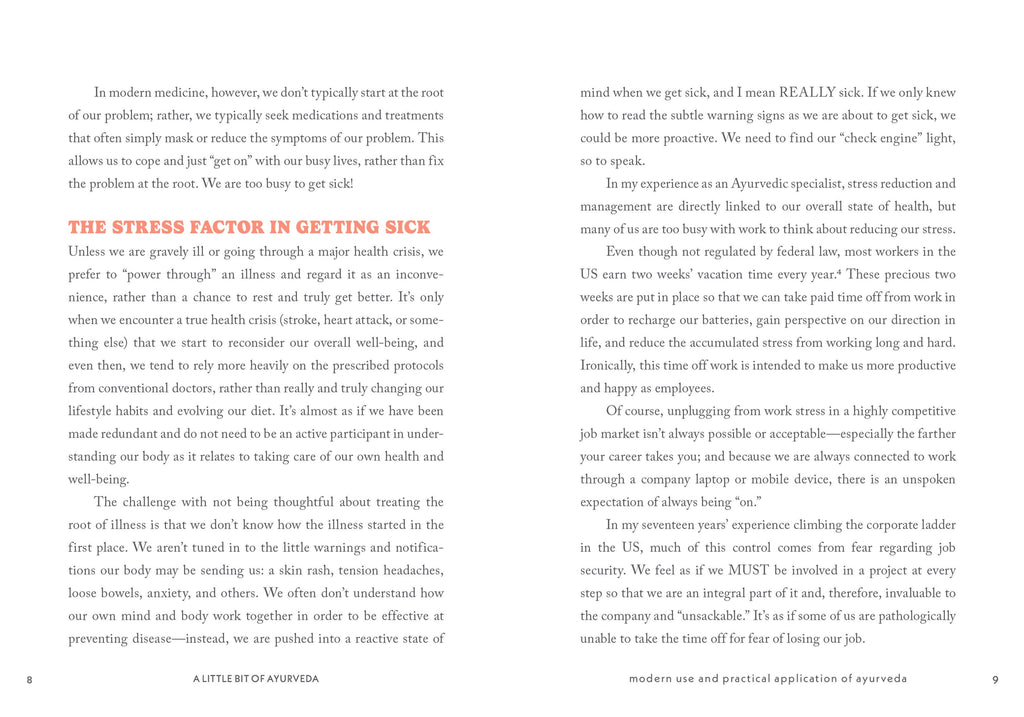 A Little Bit of Ayurveda: An Introduction