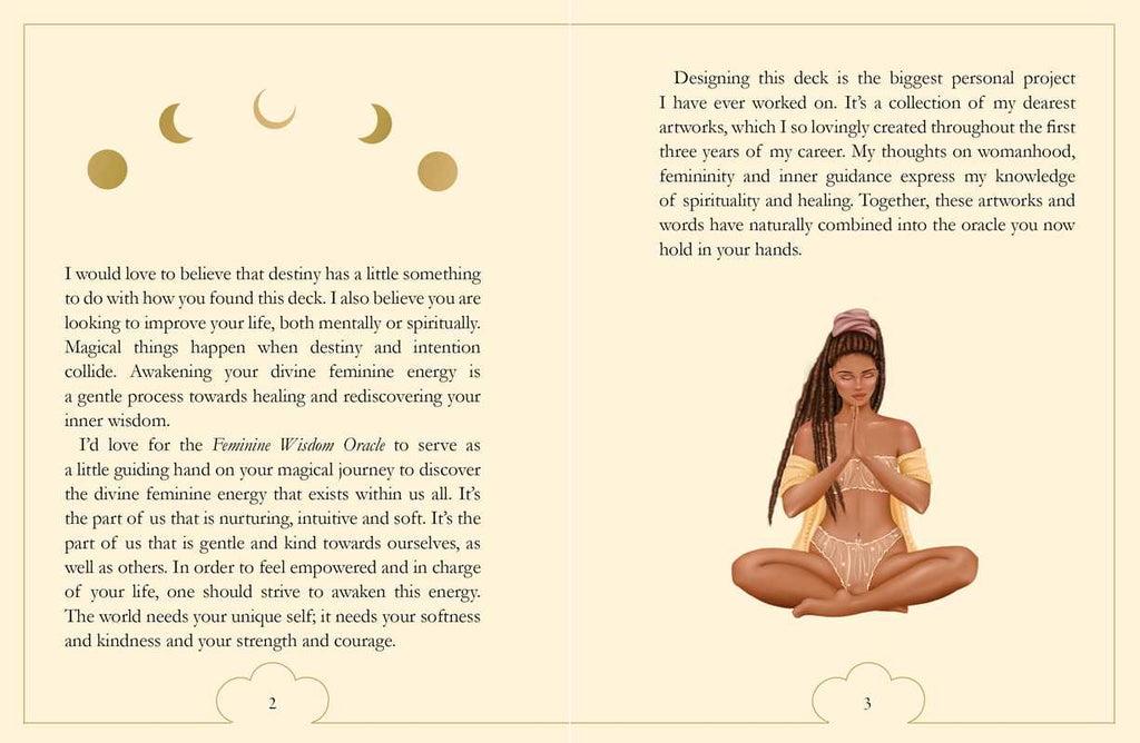 Simon & Schuster - Feminine Wisdom Oracle by Lea  Androic - Flashcards; 96 pages / English