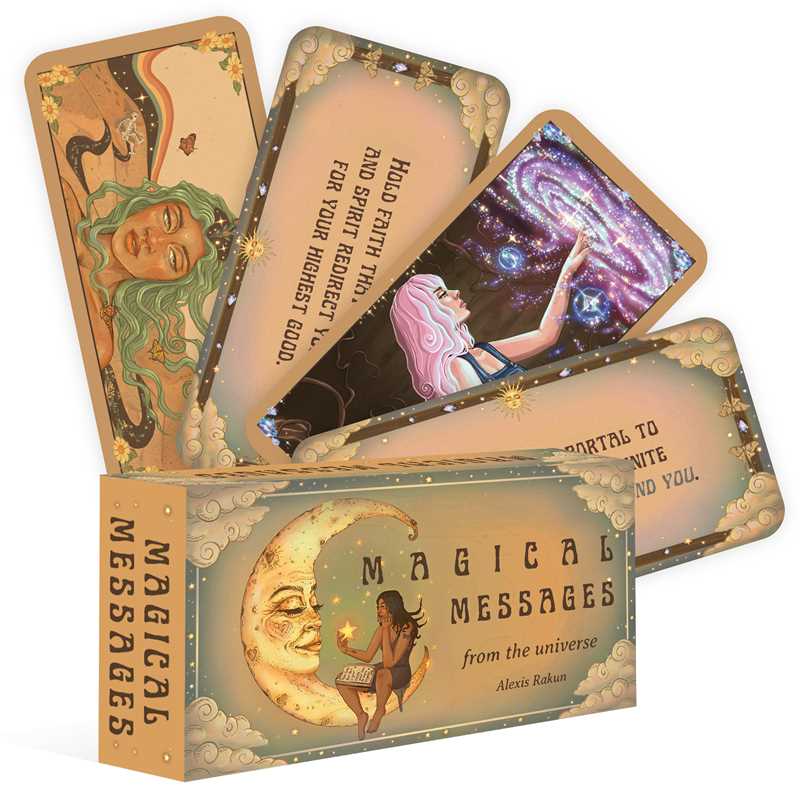 Simon & Schuster - Magical Messages from the Universe by Alexis Rakun - Flashcards; 40 pages / English