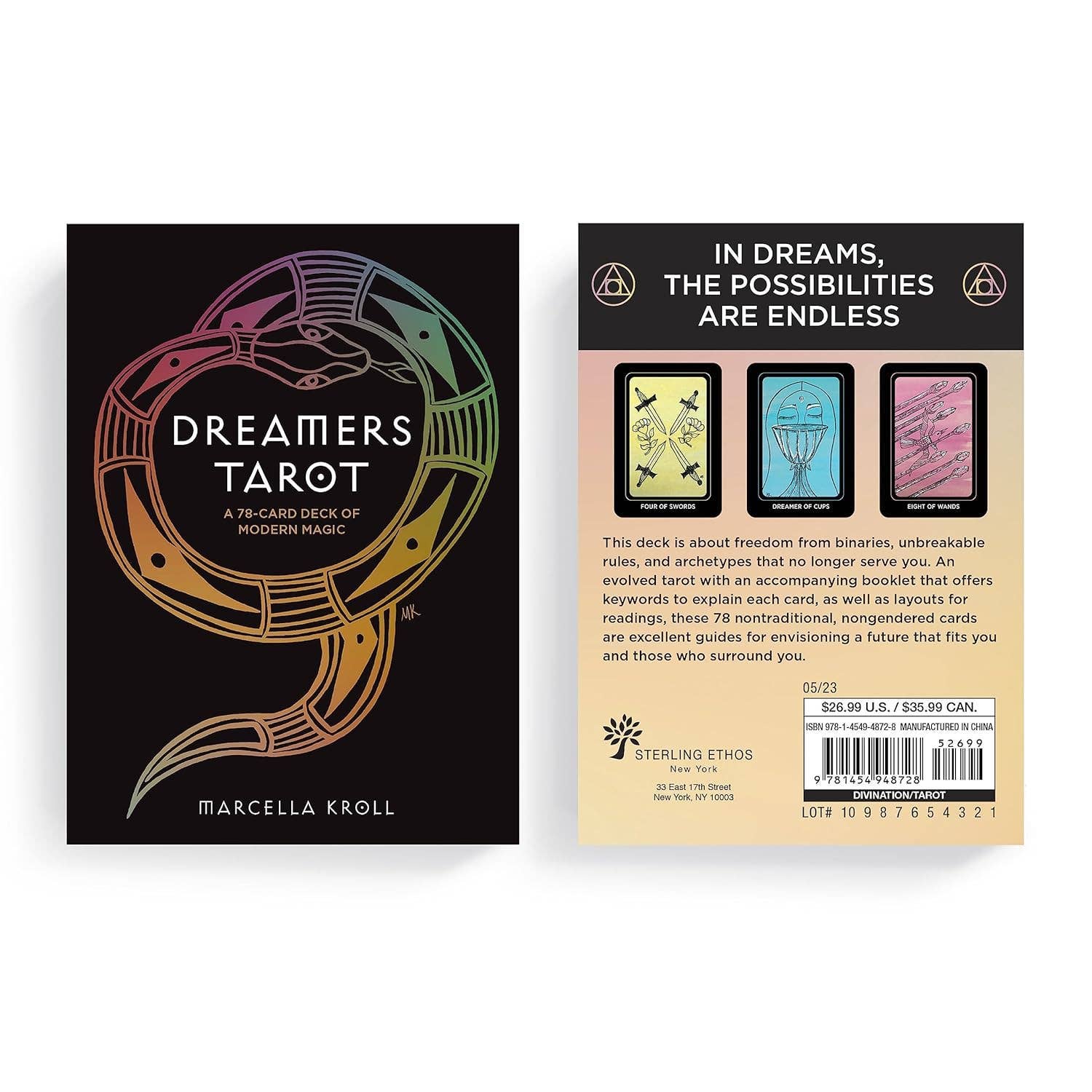 Hachette Book Group - Dreamers Tarot Deck by Marcella Kroll