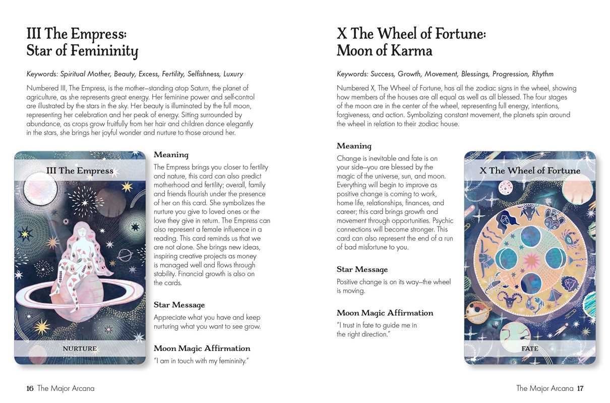 Simon & Schuster - Moon & Stars Tarot by Jayne Wallace - Mixed Media; 64 pages / English