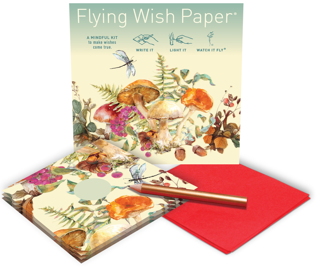 FLYING WISH PAPER ® - BOTANICALS — Flying Wish Paper® Standard Mini WISHING KIT™