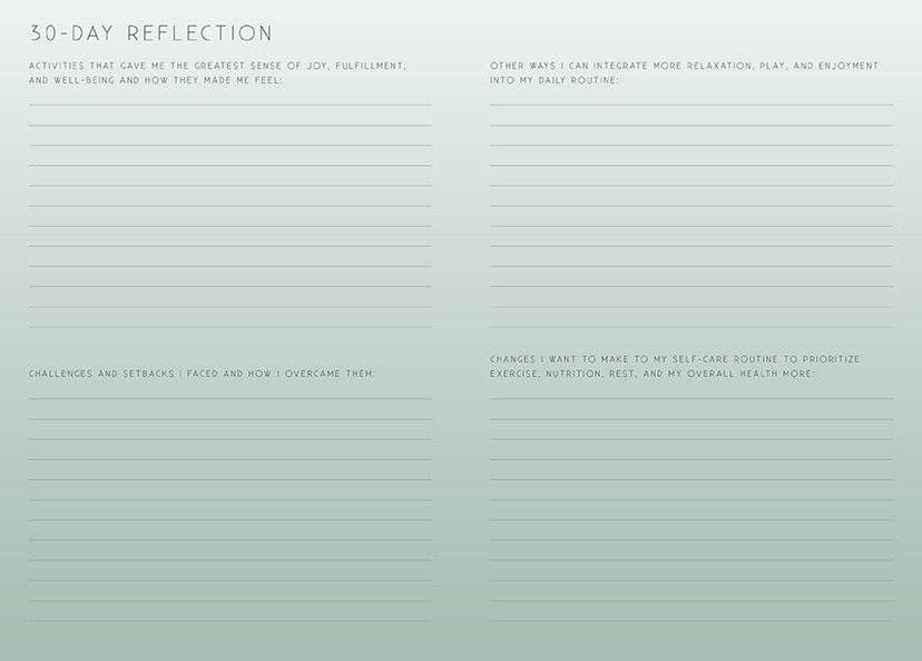 Balance - Day & Night Reflection Journal