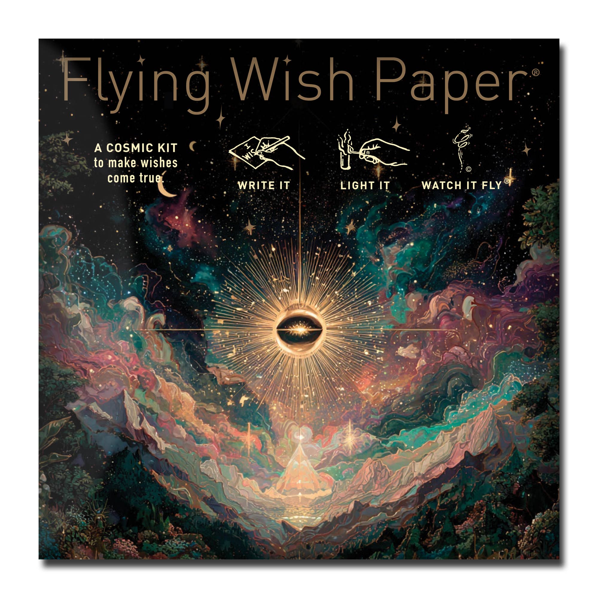 FLYING WISH PAPER ® - CELESTIAL — Flying Wish Paper® Standard Mini WISHING KIT™