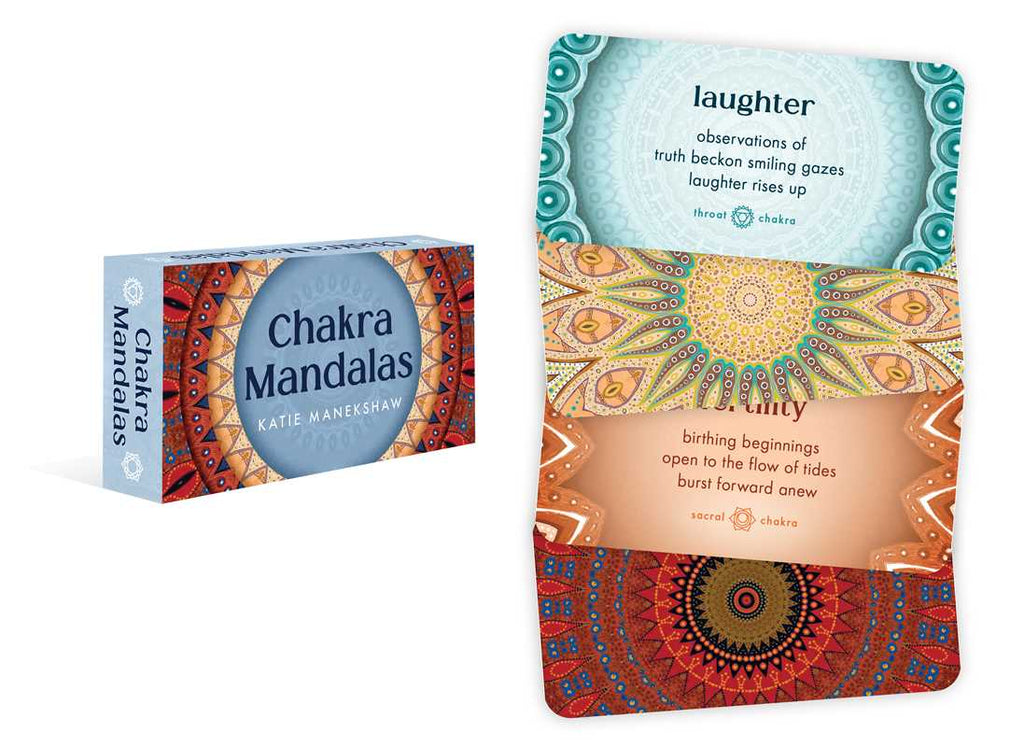 Simon & Schuster - Chakra Mandalas by Katie  Manekshaw - Flashcards; 40 pages / English