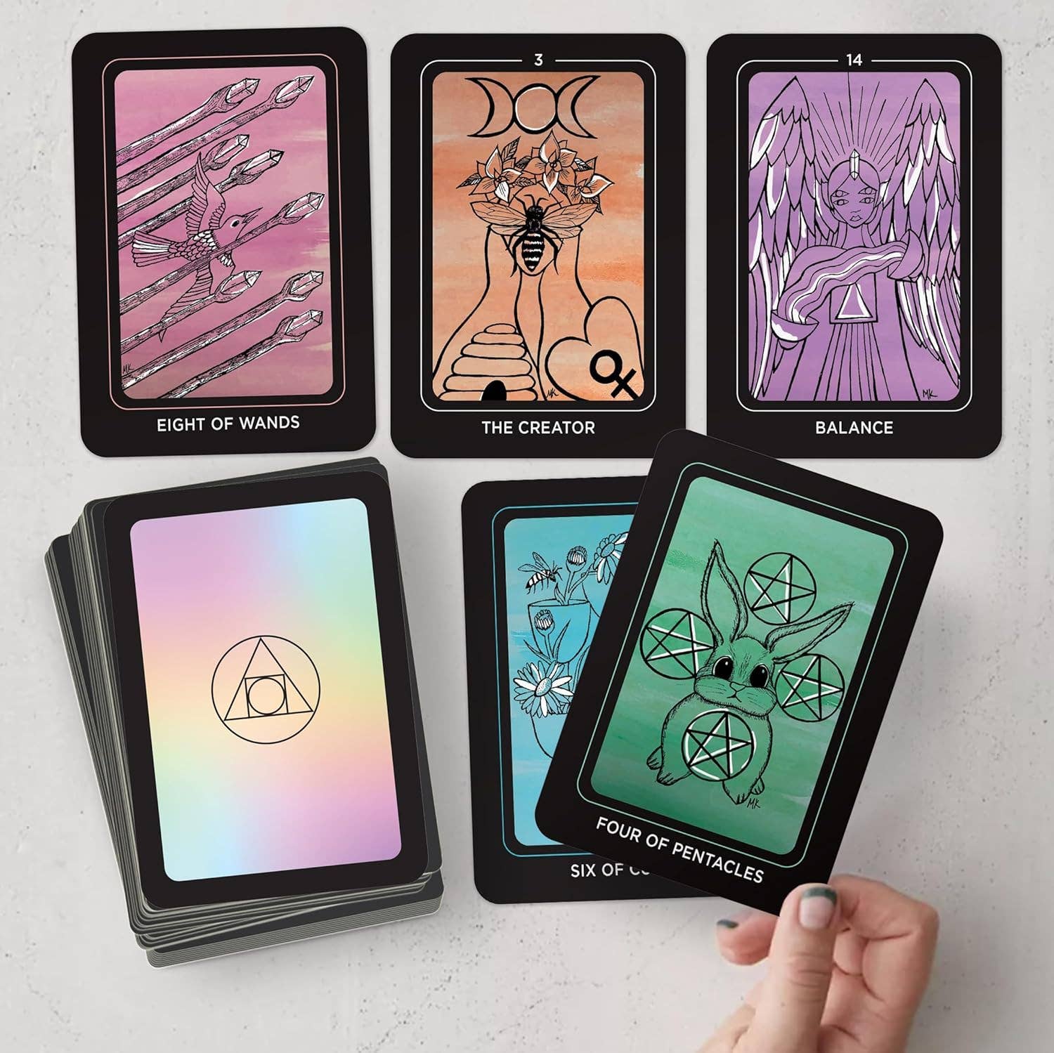 Hachette Book Group - Dreamers Tarot Deck by Marcella Kroll